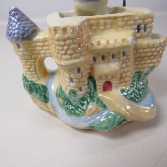 European Castle Mini Tea Pot Hallmark has tiny chips Not structural or defacing - Picture 7 of 16